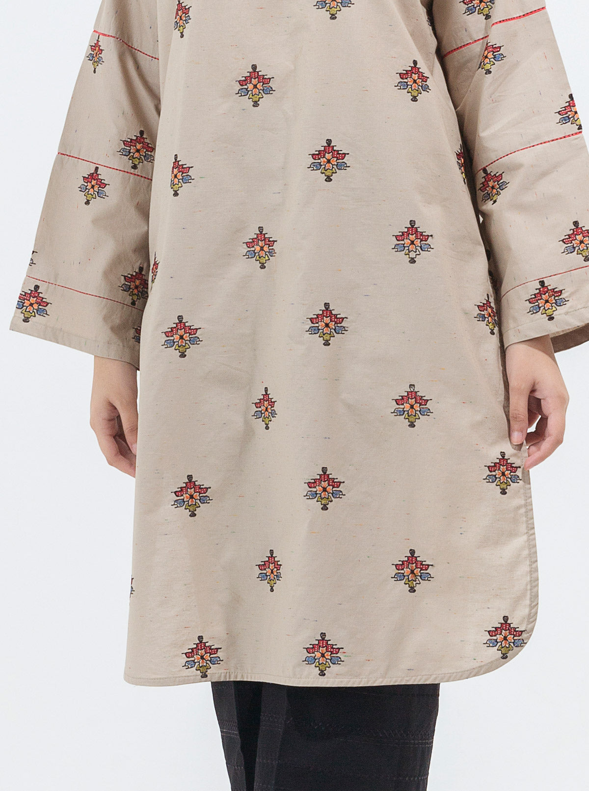 Embroidered Dupatta (as Shown)