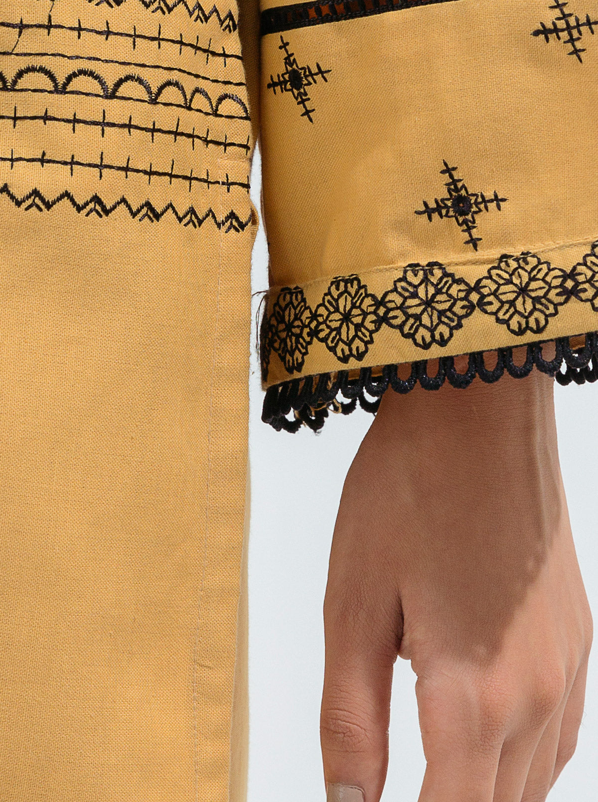 Embroidered Shirt With Pant
