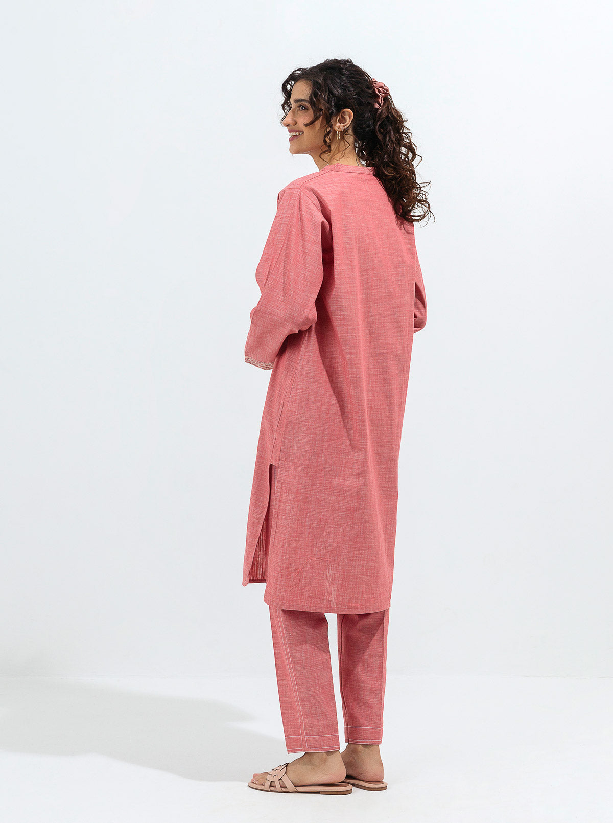 Embroidered Shirt With Pant