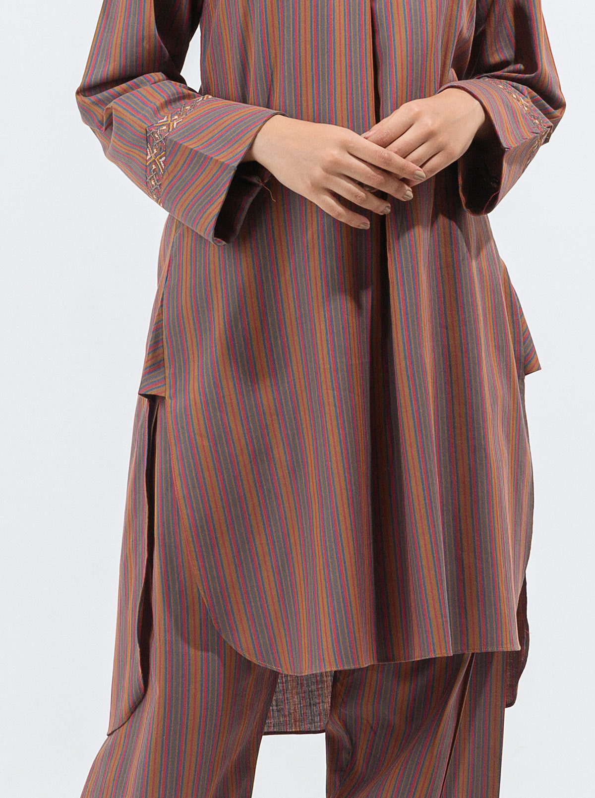 Embroidered Shirt With Shalwar