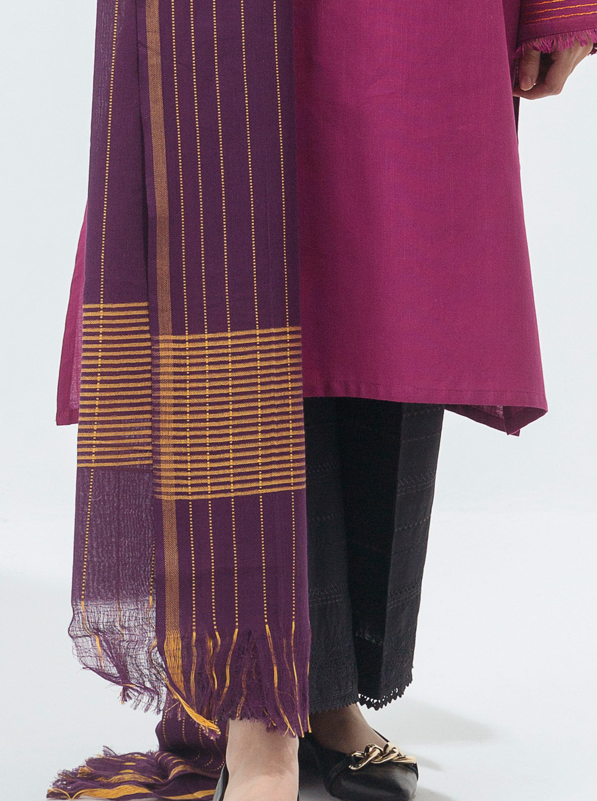 Basic Shirt With Dupatta