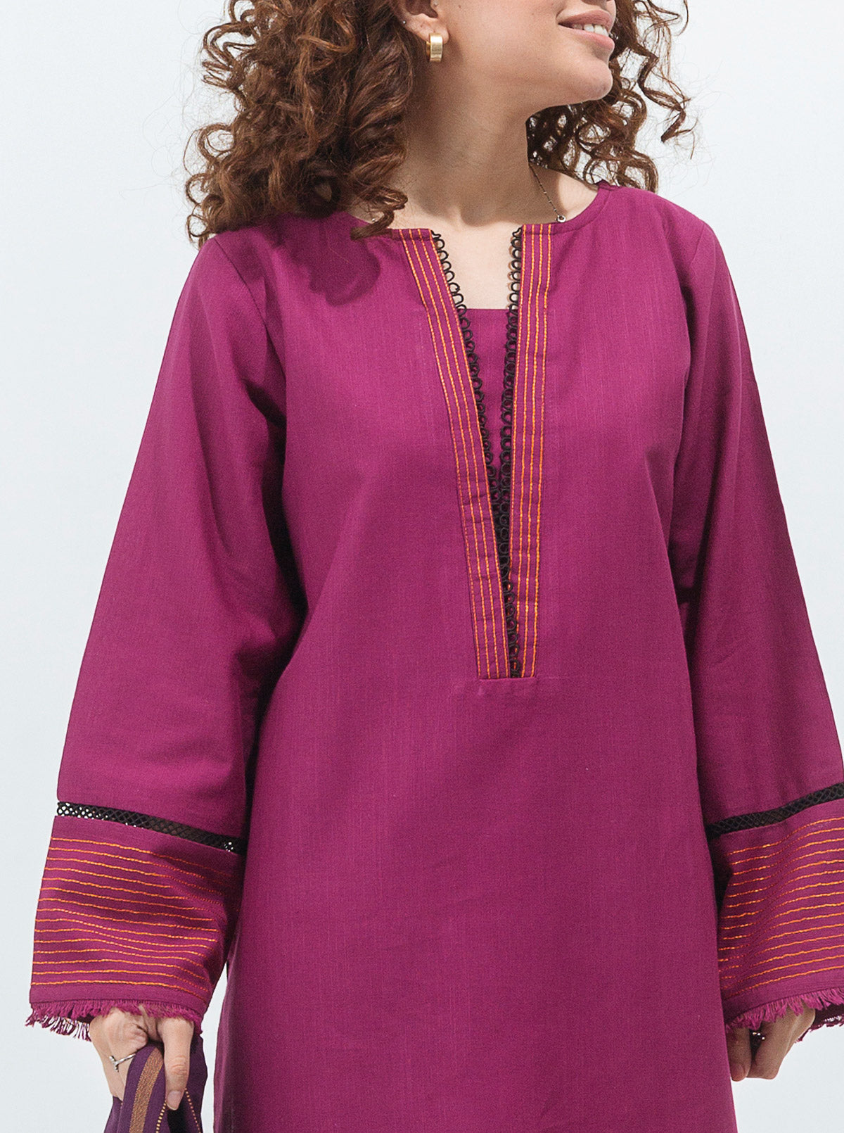 Basic Shirt With Dupatta