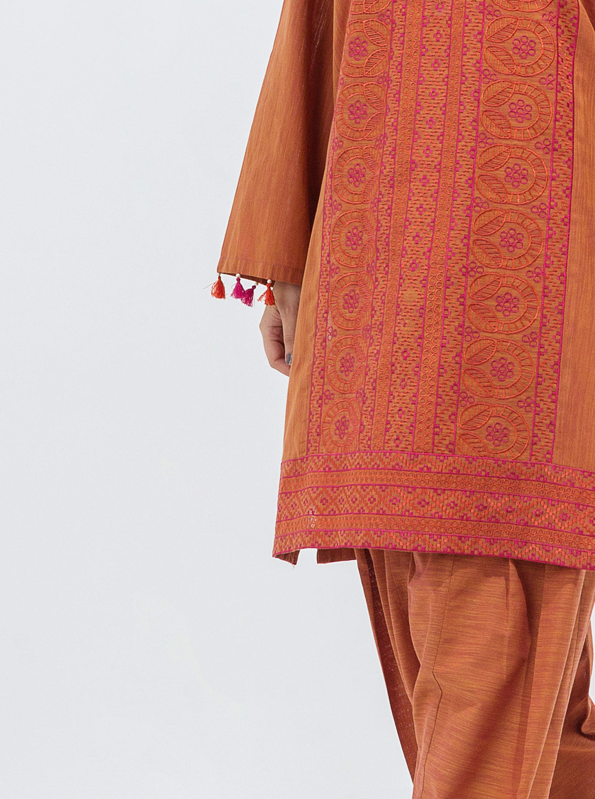 Embroidered Shirt With Shalwar