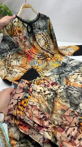 Rs 11000 Aneelas Stitched Viscose Print Emb 3pc Silk Duppata [WPR-26-09-A-B] [Dispatch Time 2 Months]