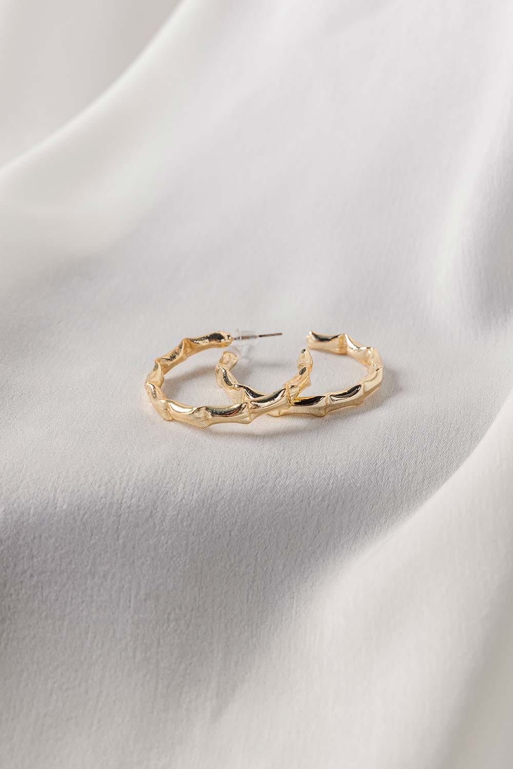 C Hoop Earrings