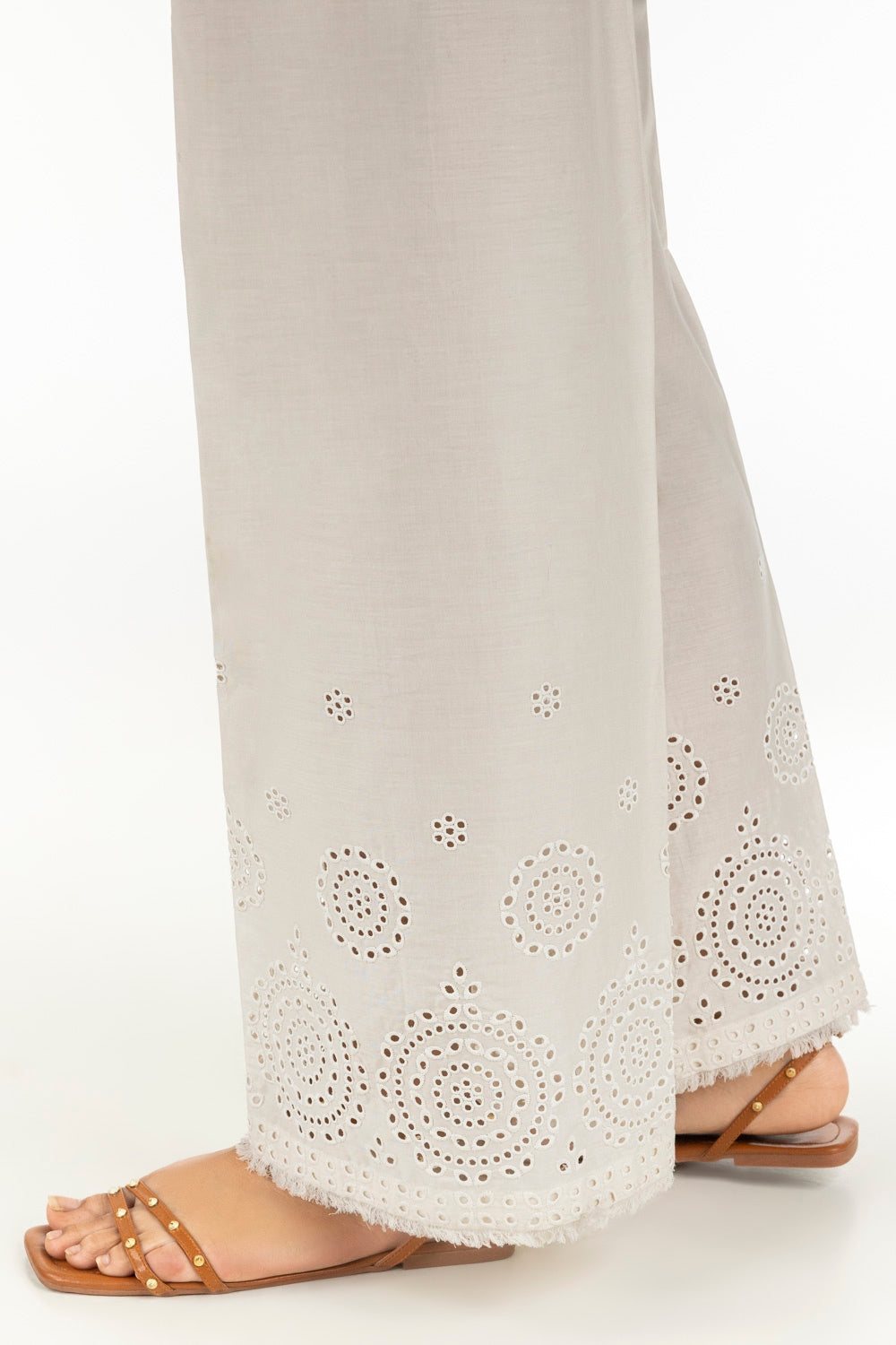 Cambric Embroidered Trouser