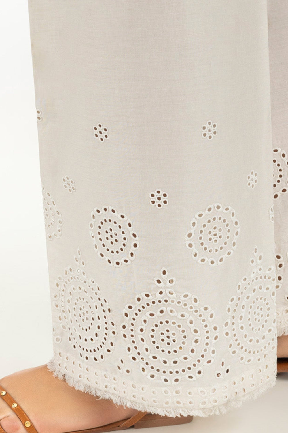Cambric Embroidered Trouser