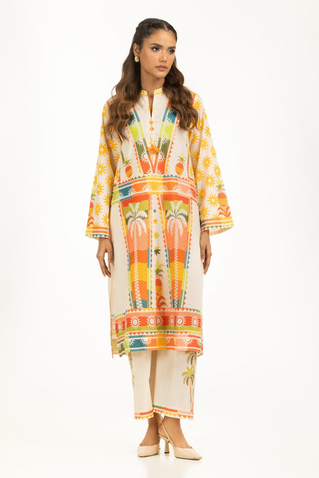Cambric Printed Co-Ord Set - W-AP-25-436402