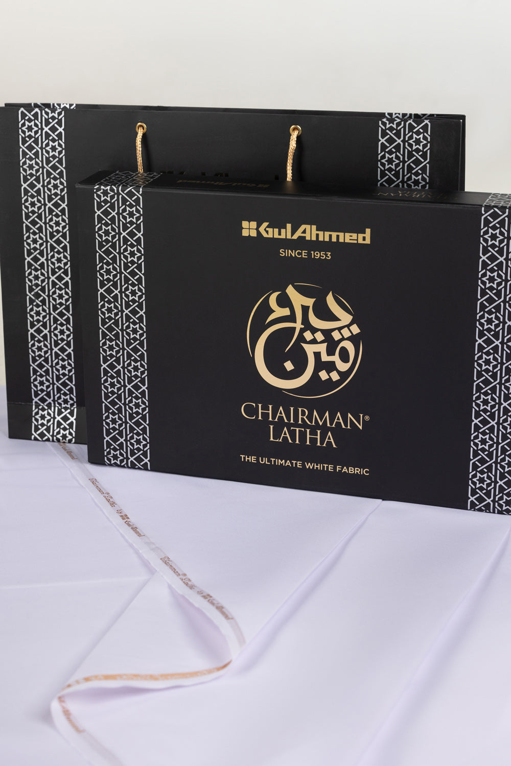 Chairman Latha Unstitched Fabric Cotton With Gift Box N