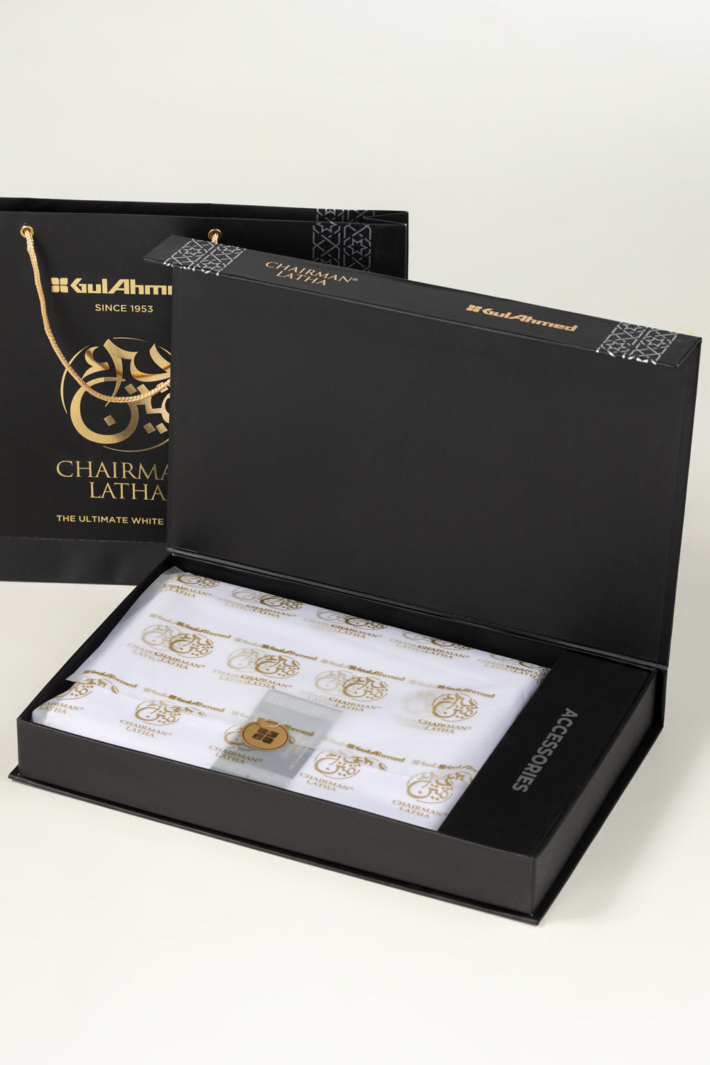 Chairman Latha Unstitched Fabric Cotton With Gift Box N