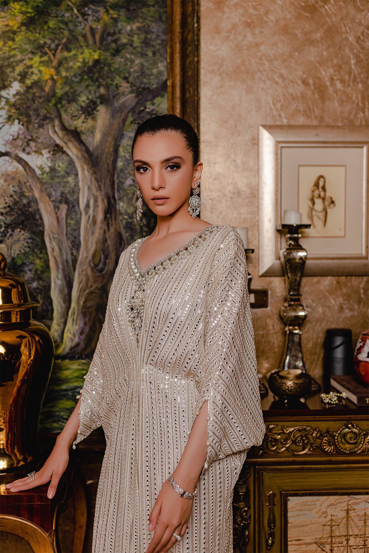 Chandi Regalia Kaftan by Alizay Saad