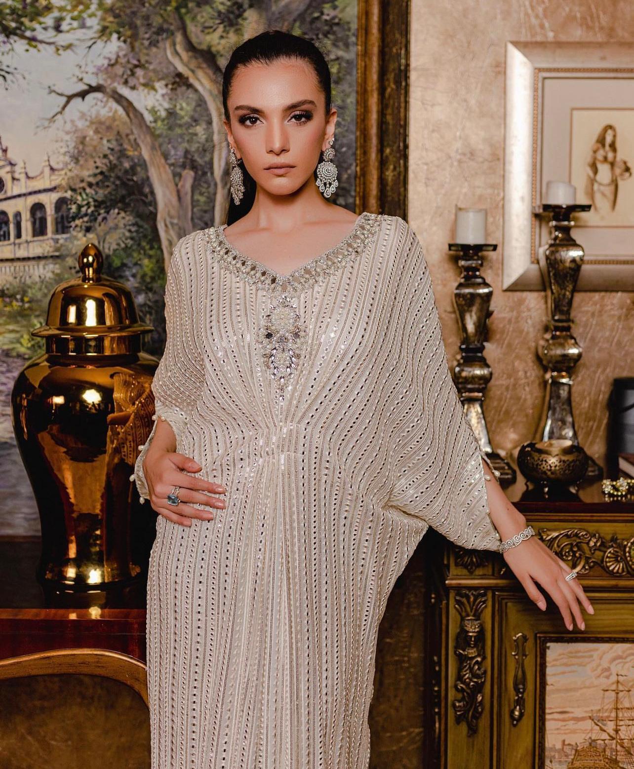 Chandi Regalia Kaftan by Alizay Saad