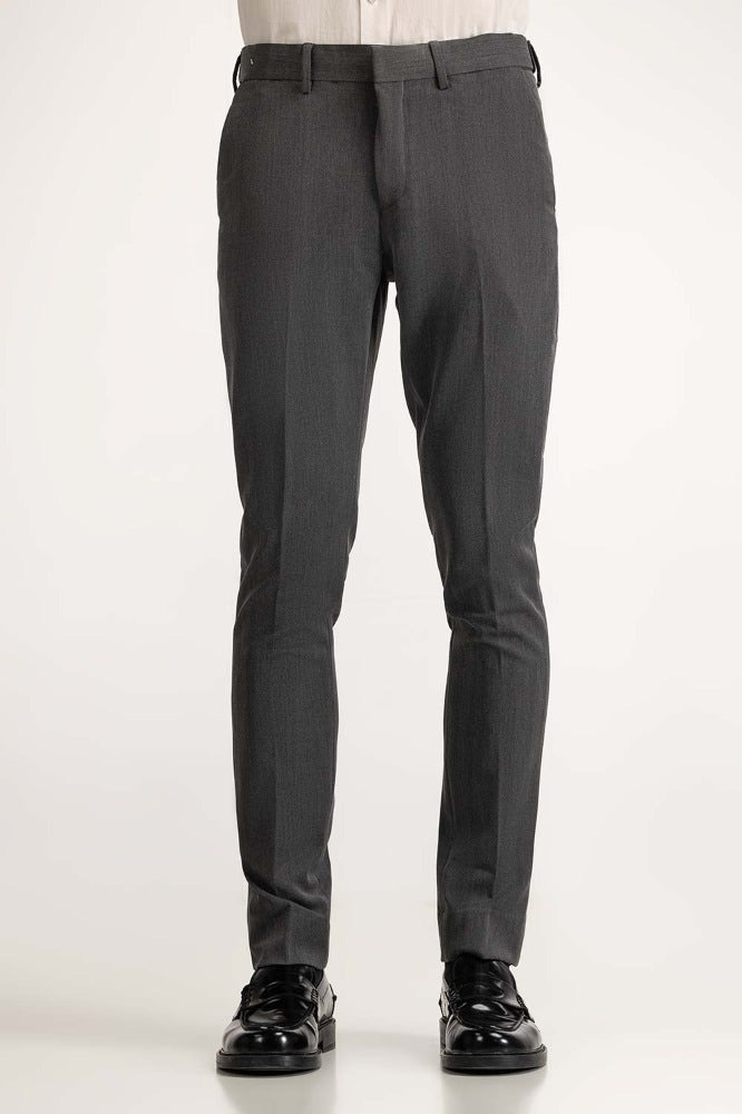 Charcoal Basic Dress Pant