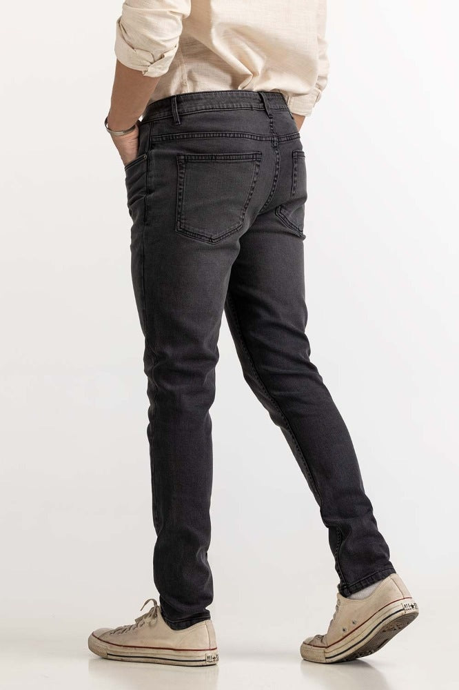 Charcoal Basic Jeans