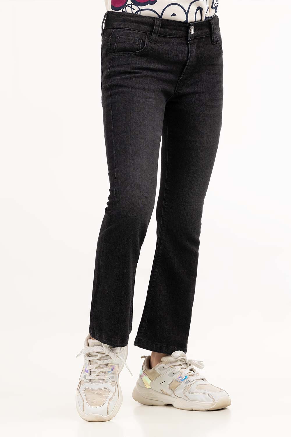 Junior Girl Charcoal Denim Jeans
