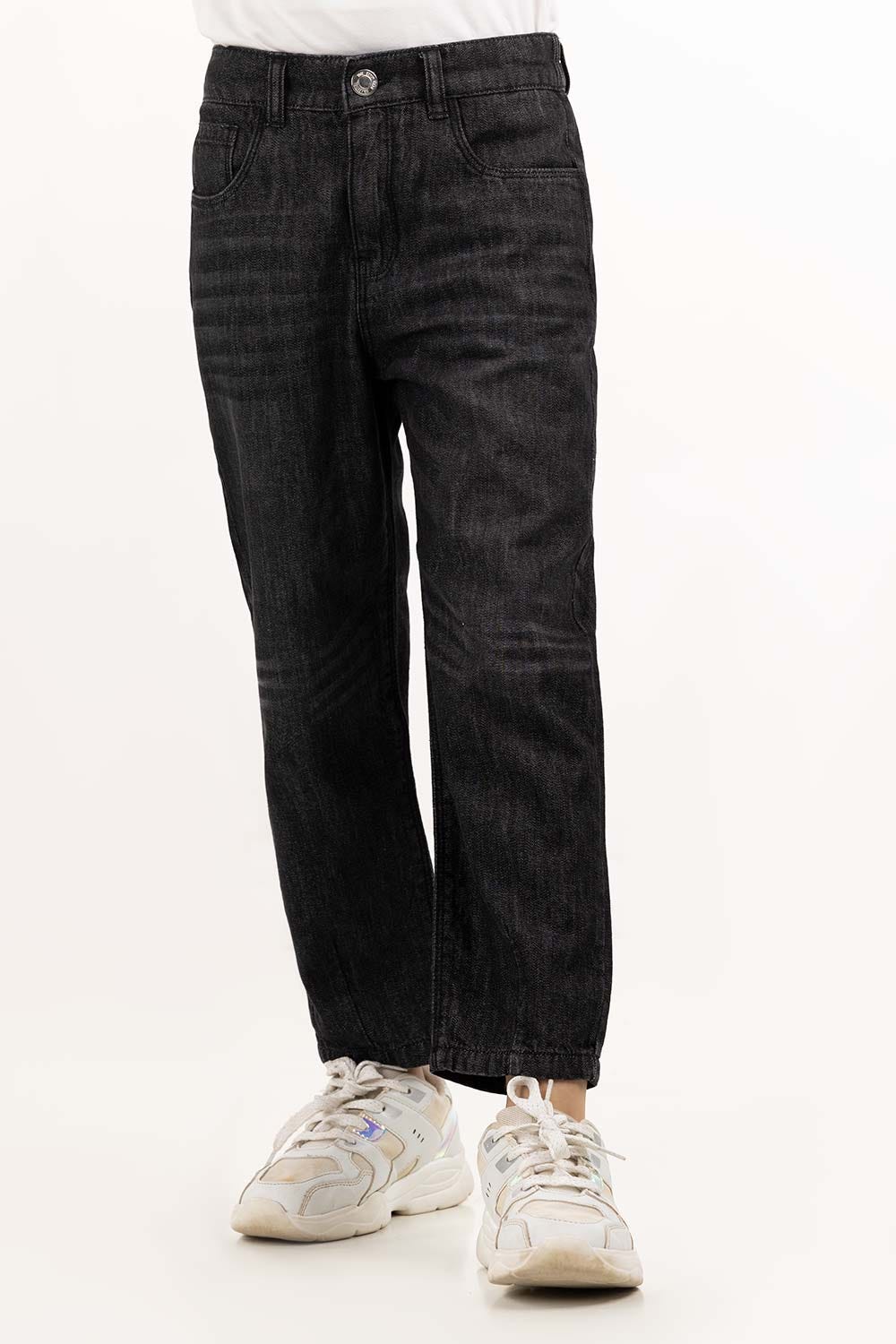 Junior Girl Charcoal Denim Jeans