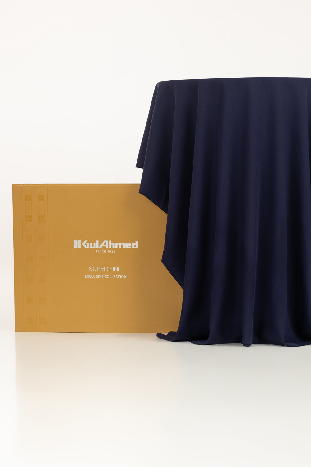 Chrome Unstitched Fabric Blended With Gift Box