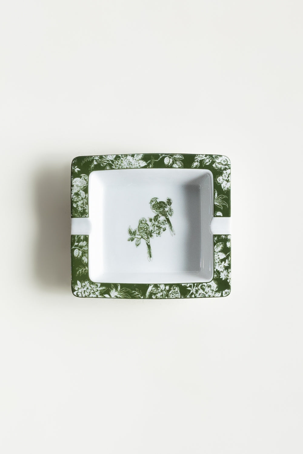 Classic Flora Ash Tray Square