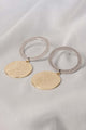 Coin Drop Earrings