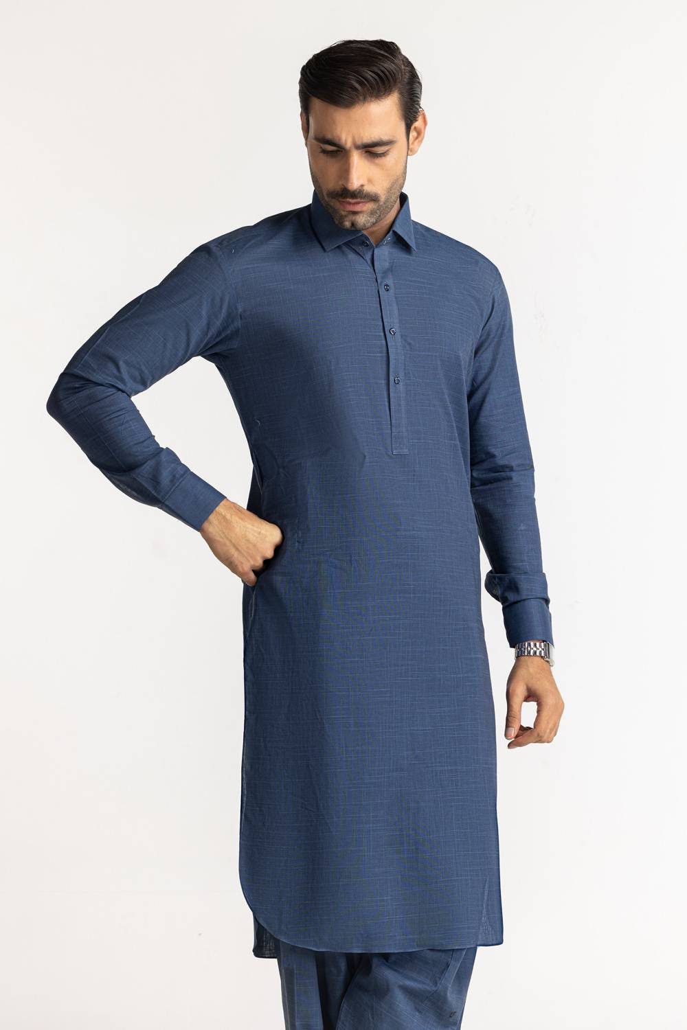 Concept Slub Unstitched Fabric Cotton-Lf