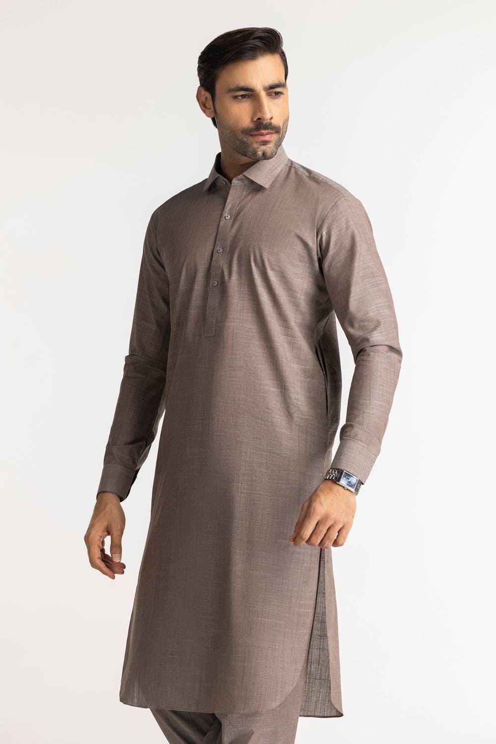 Concept Slub Unstitched Fabric Cotton-Lf