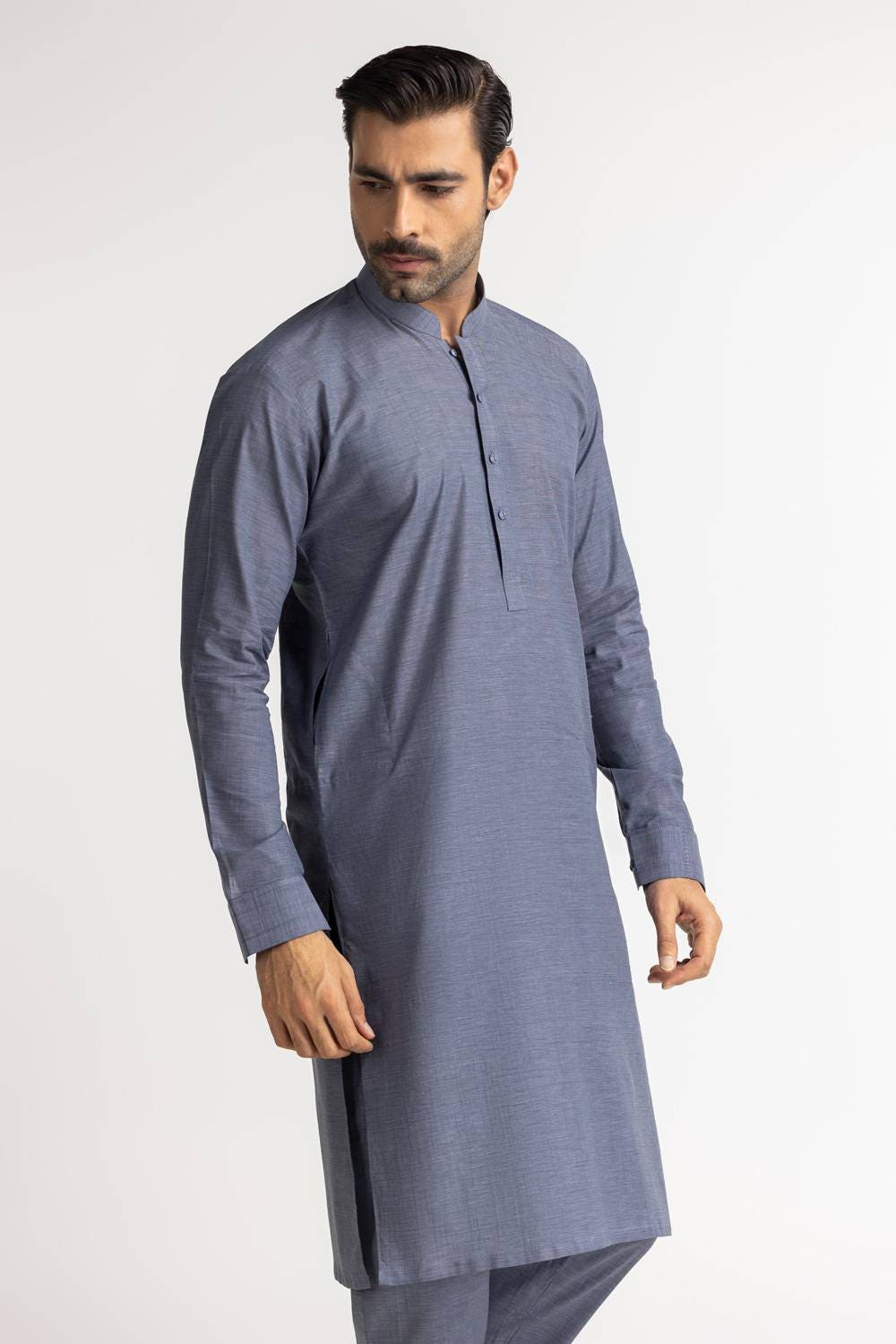 Concept Slub Unstitched Fabric Cotton-Lf
