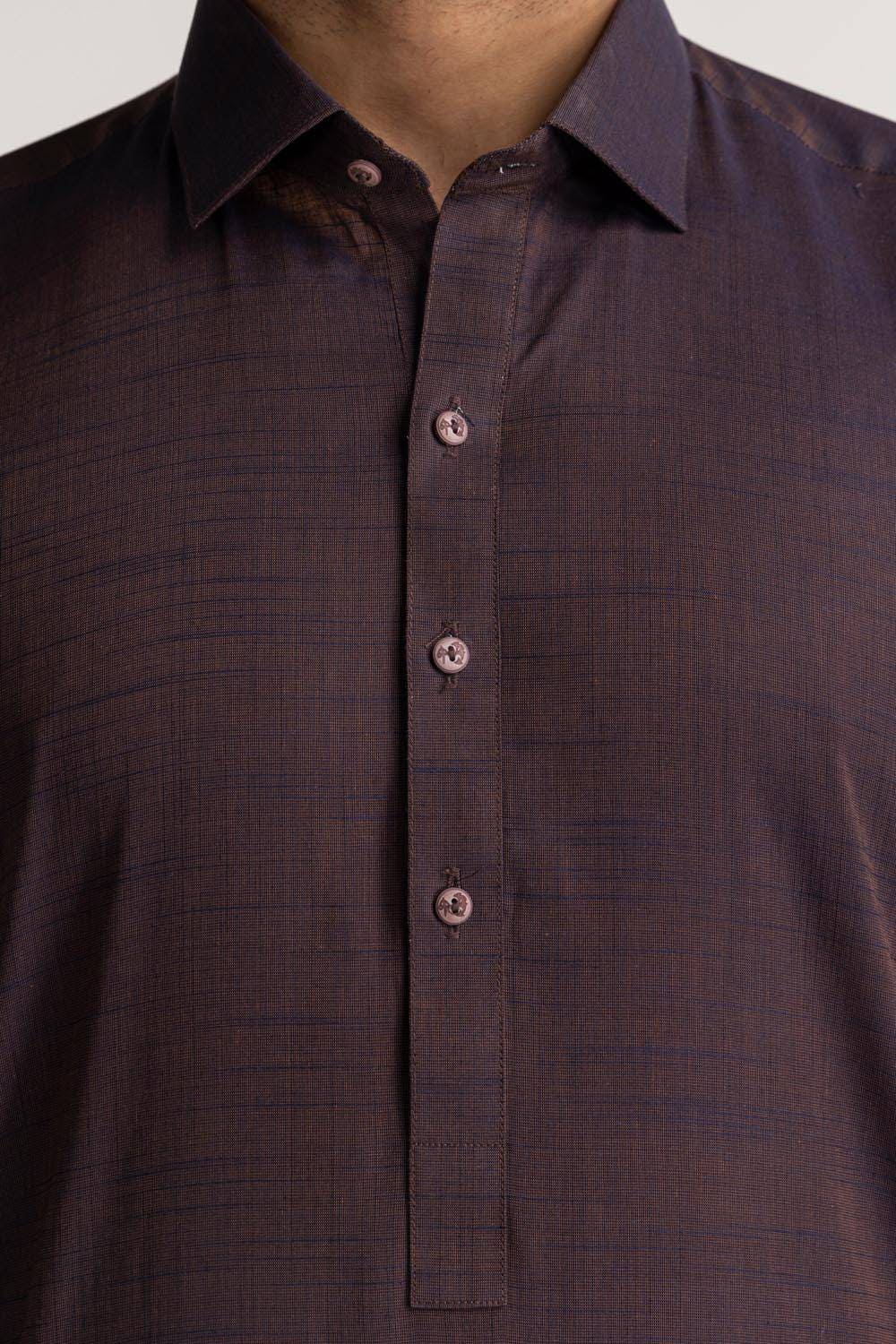 Concept Slub Unstitched Fabric Cotton-Lf