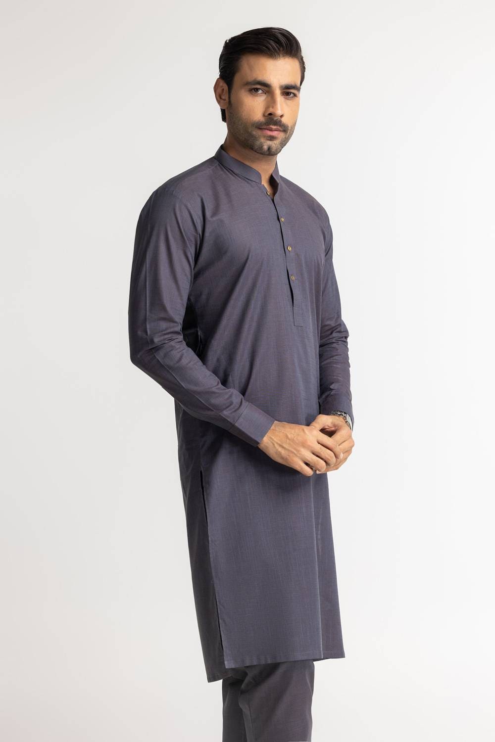 Concept Slub Unstitched Fabric Cotton-Lf