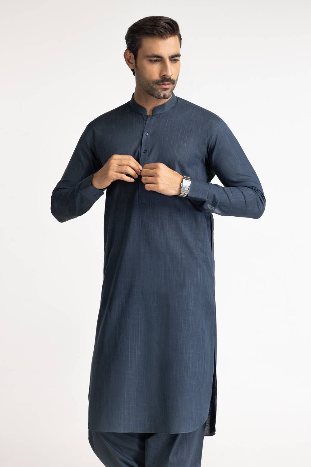 Concept Slub Unstitched Fabric Cotton-Lf