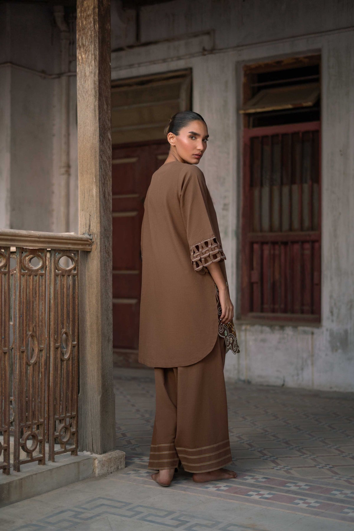Copper Brown Matching Set