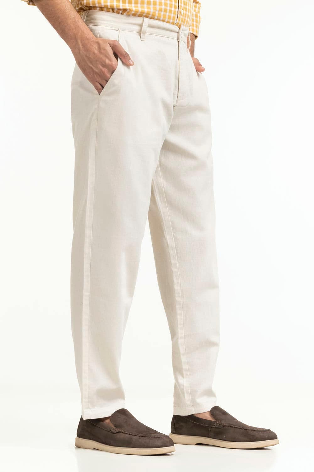 Cotton Linen Trouser Mntrcss24021A