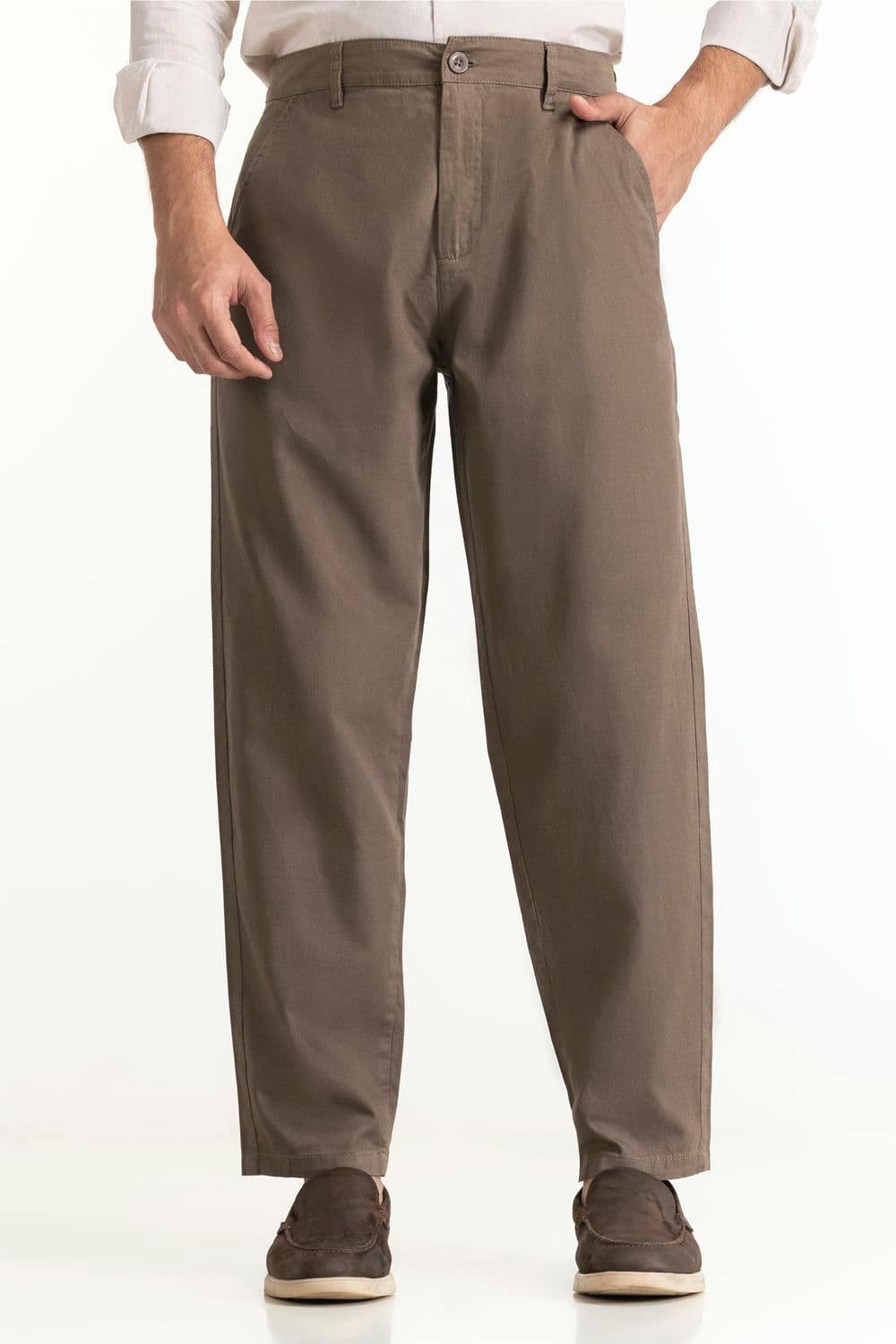 Cotton Linen Trouser Mntrcss24021C