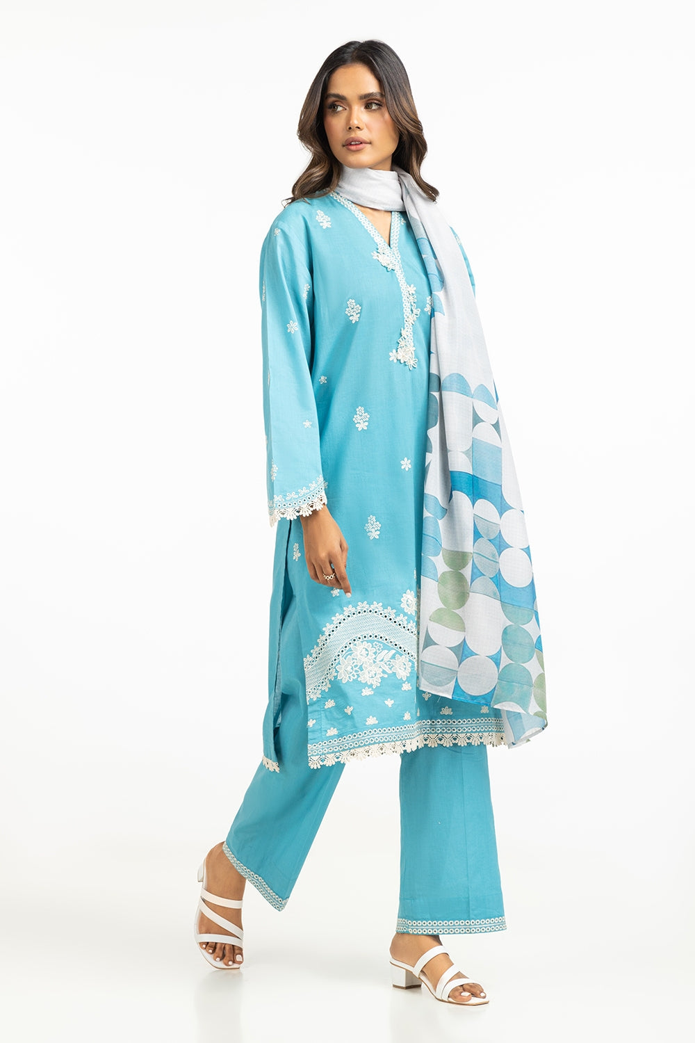Cotton Silk Printed Dupatta IPD-44621