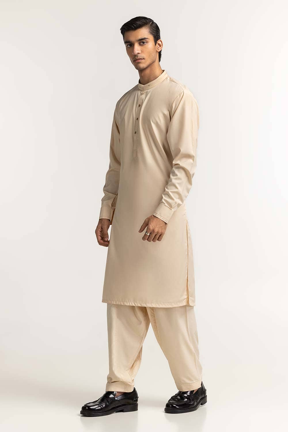 Cream Basic Suit