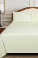 Mfdd-Cream Dyed Bed Sheet Set