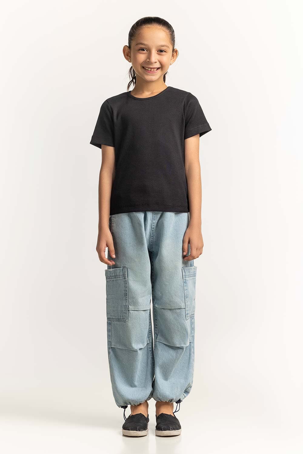 Crew Neck Basic Tee