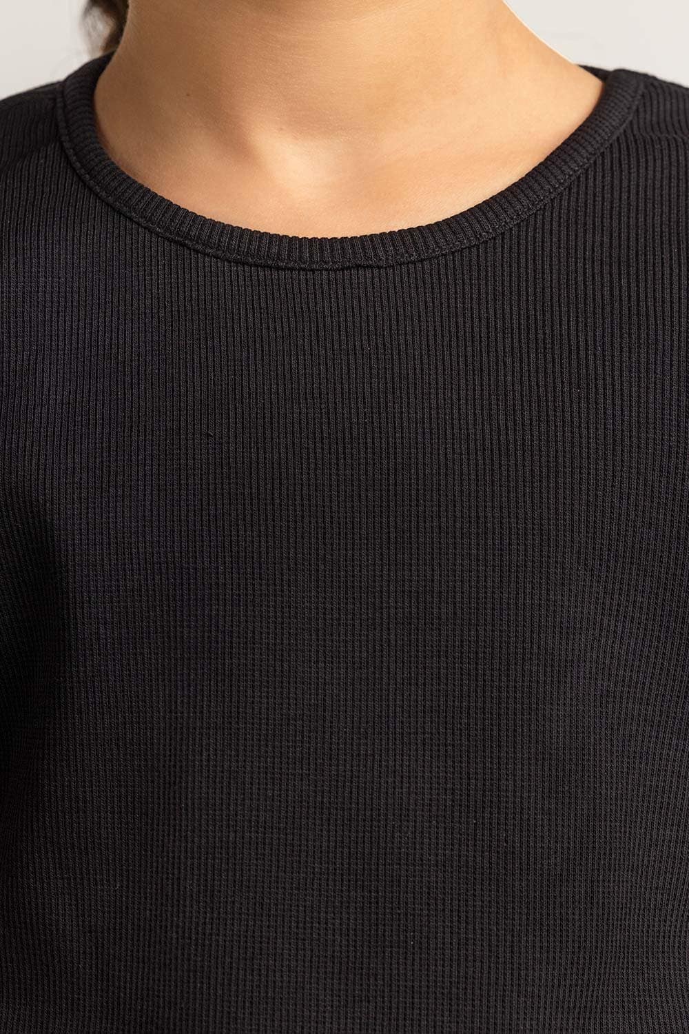 Crew Neck Basic Tee
