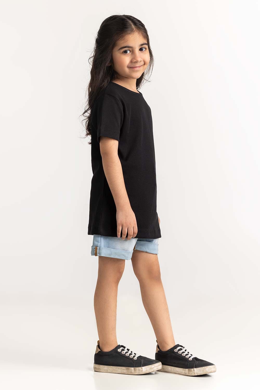 Crew Neck Basic Tee