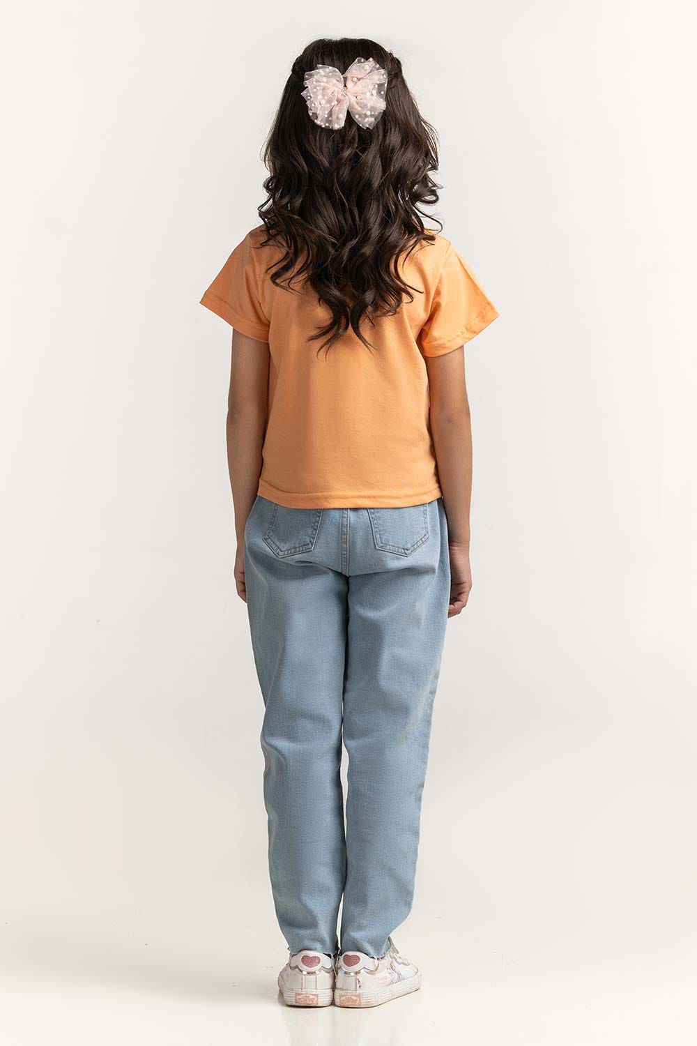 Crew Neck Embellished Tee