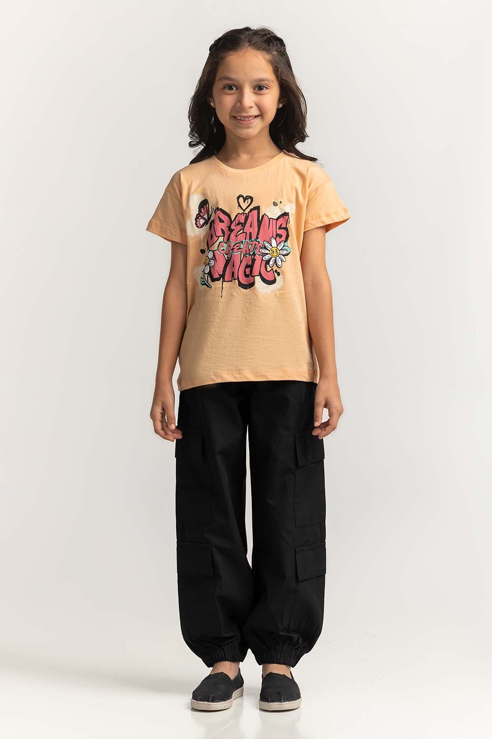 Crew Neck Graphic Tee