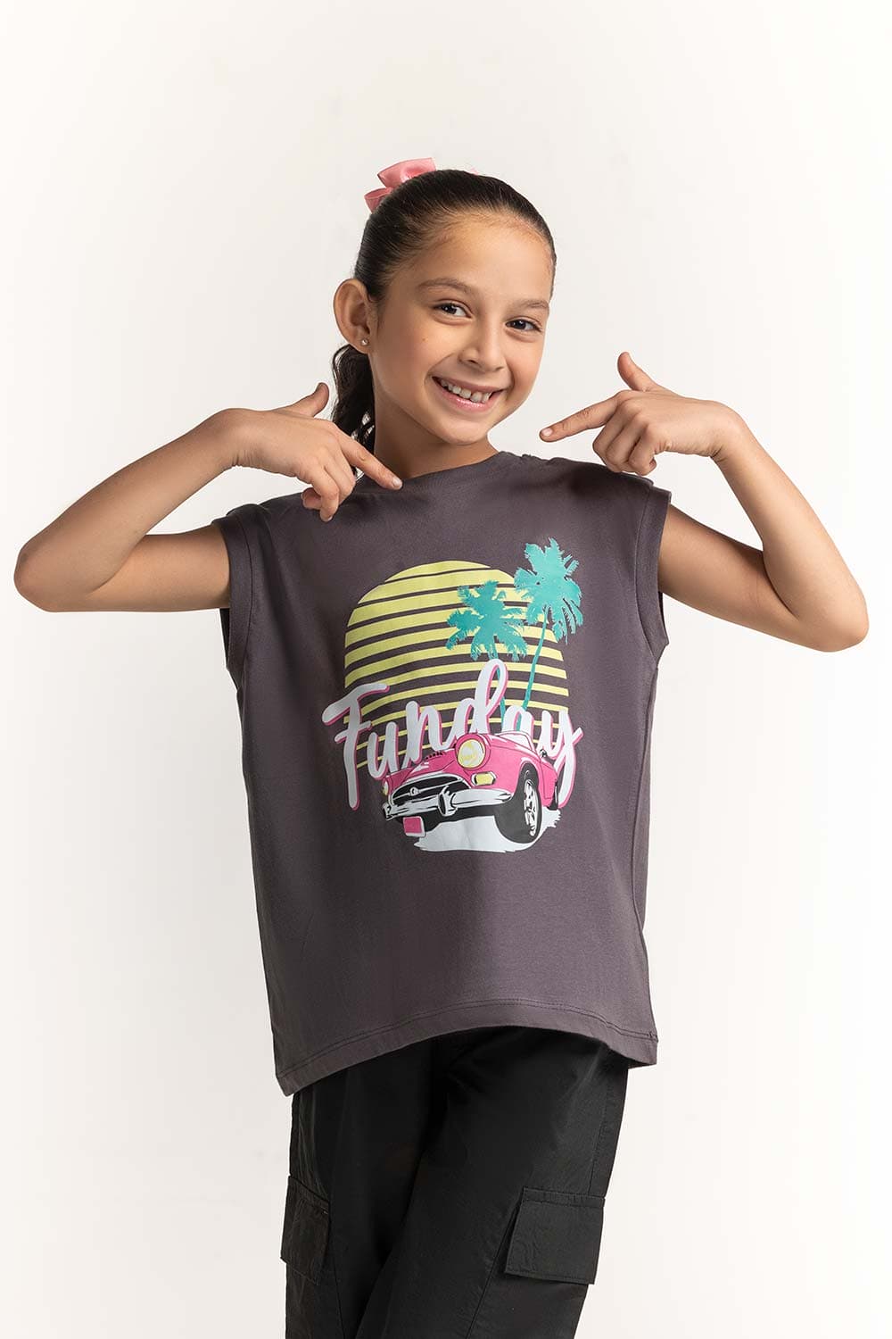 Crew Neck Graphic Tee