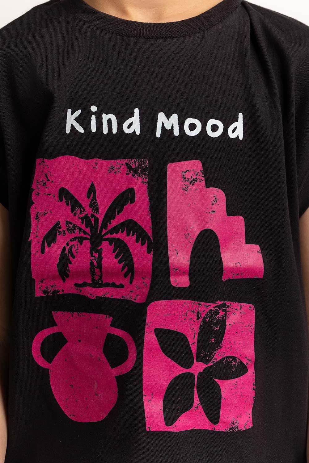 Crew Neck Graphic Tee