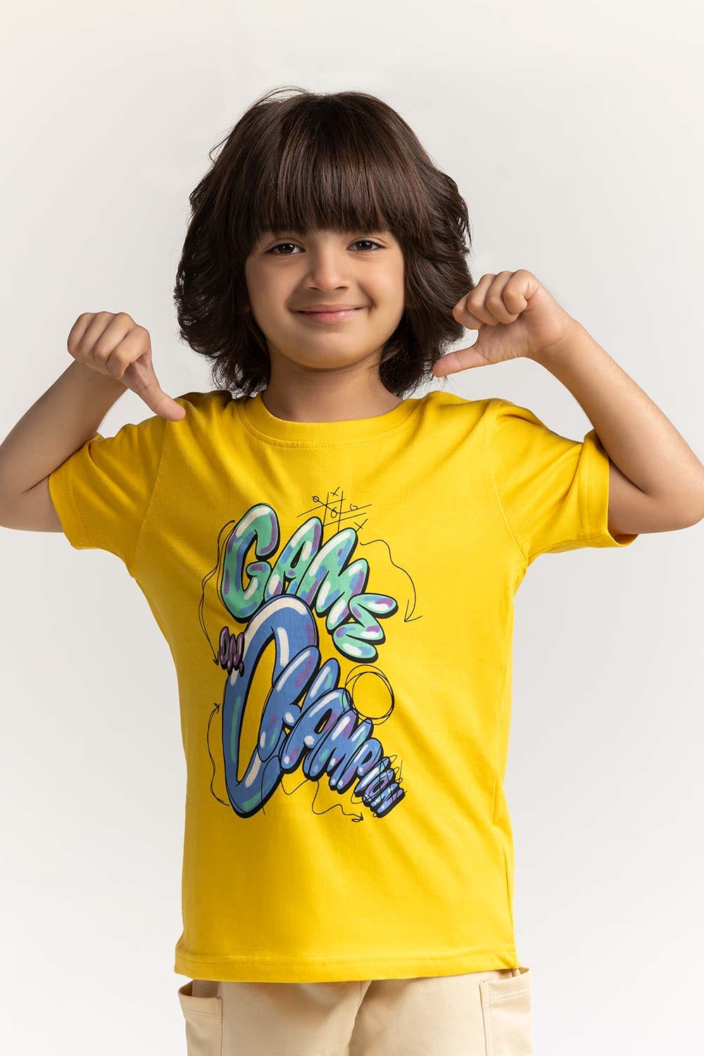 Crew Neck Graphic Tee