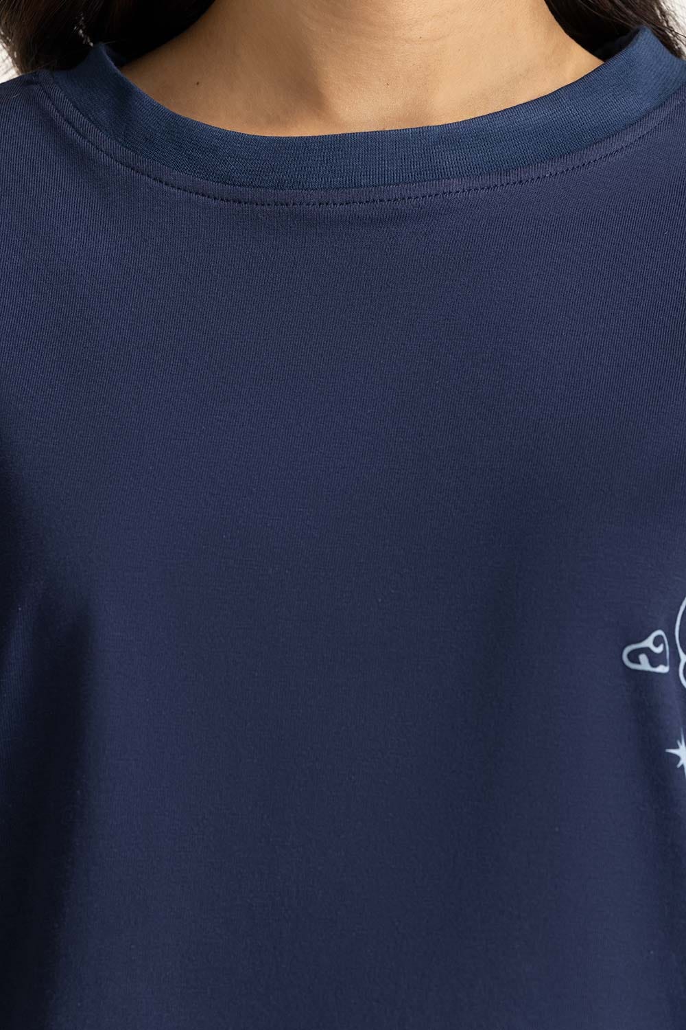 Crew Neck Graphic Tee