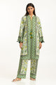 Cross Slub Printed Co-Ord Set
