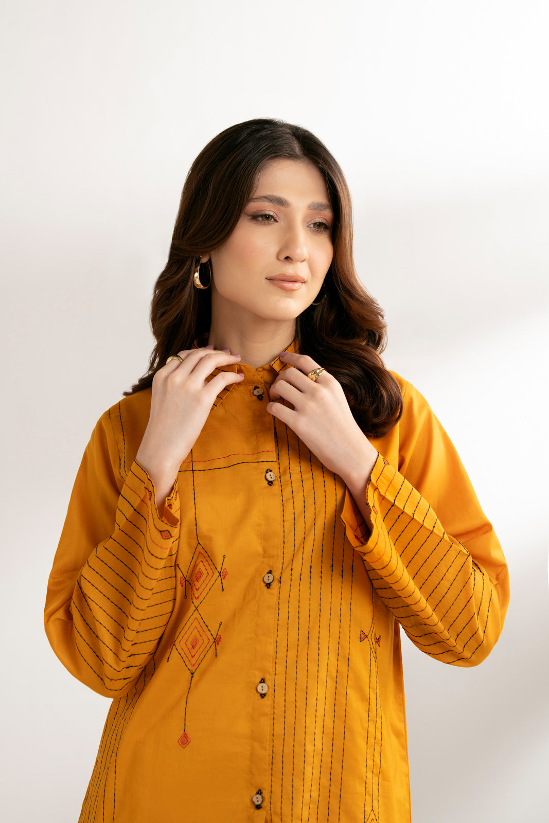 1 Piece Lawn Embroidered Shirt (CS0172)