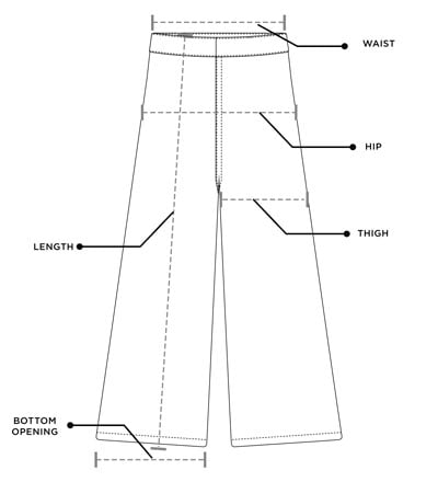 Culottes PBWCASTV845T