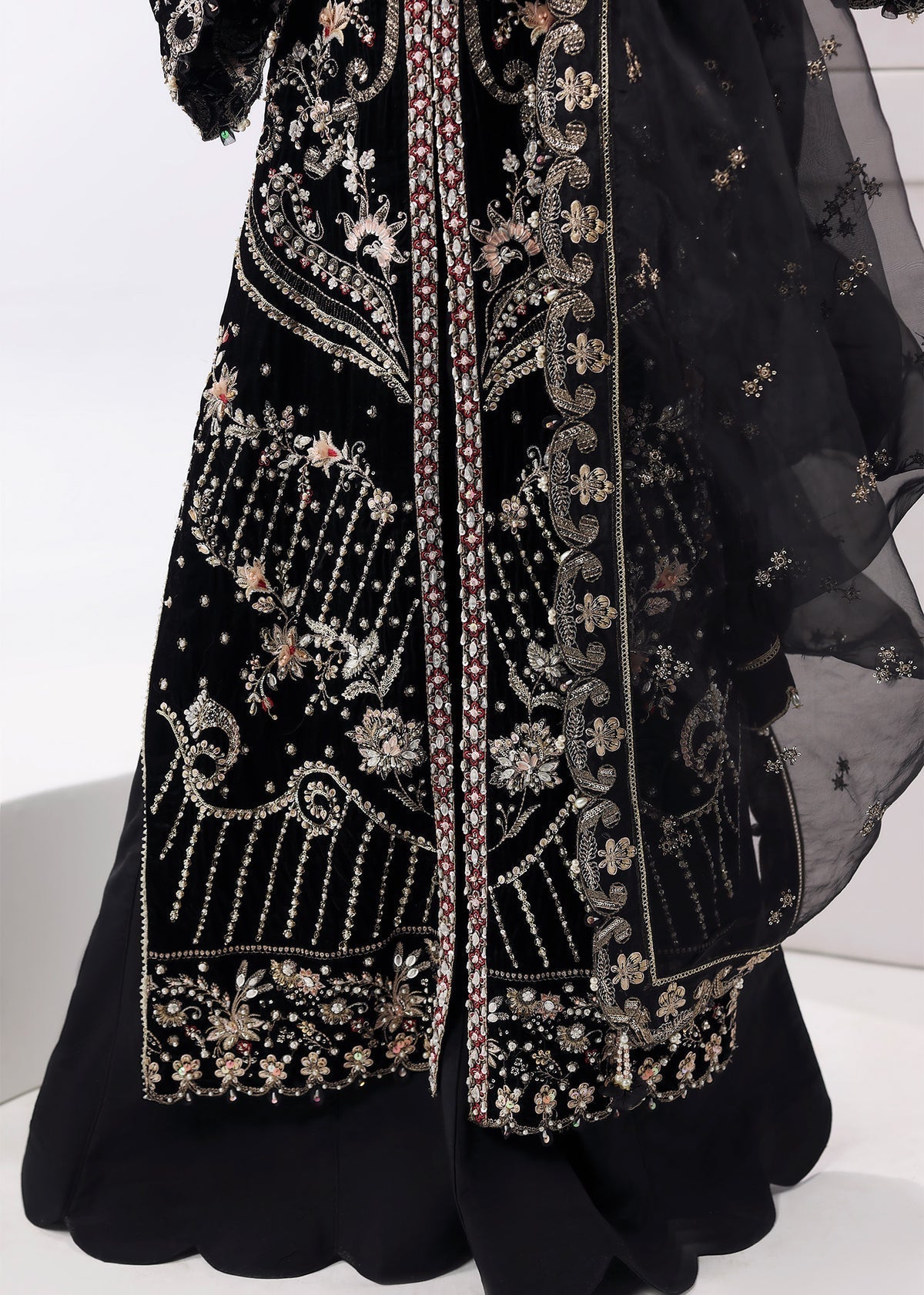 Black Swan Style — Mairaz Black Three-Piece Suit