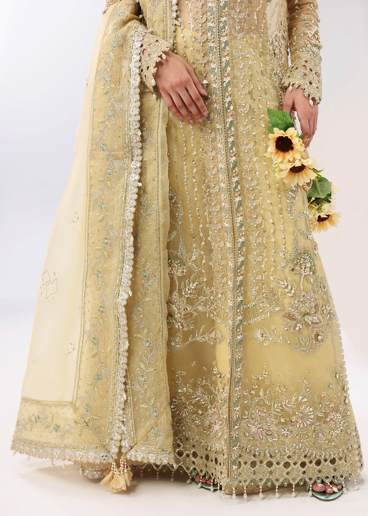 Amber Haze Style — Mairaz Butter Yellow Three-Piece Suit