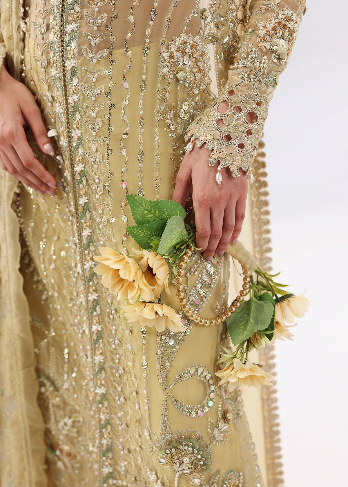 Amber Haze Style — Mairaz Butter Yellow Three-Piece Suit
